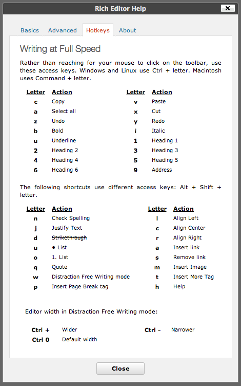 wpmu-dev-wordpress-shortcuts